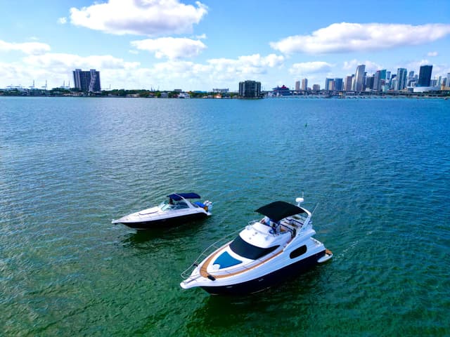 Silverton Blue 48FT rental in Miami