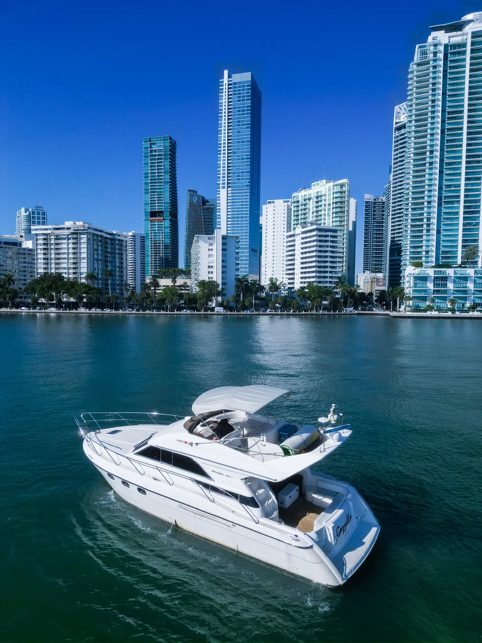 48FT PRINCESS FLYBRIDGE - View 3