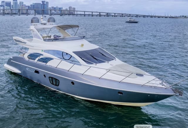 Azimut 57FT rental in Miami