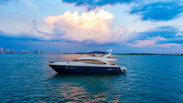 Princess 80FT rental in Miami