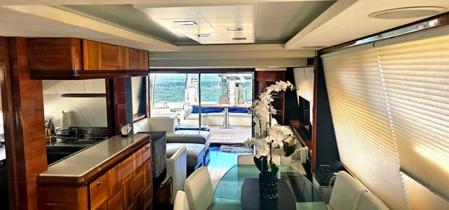 Azimut Power Mega Yacht 80FT rental in Miami