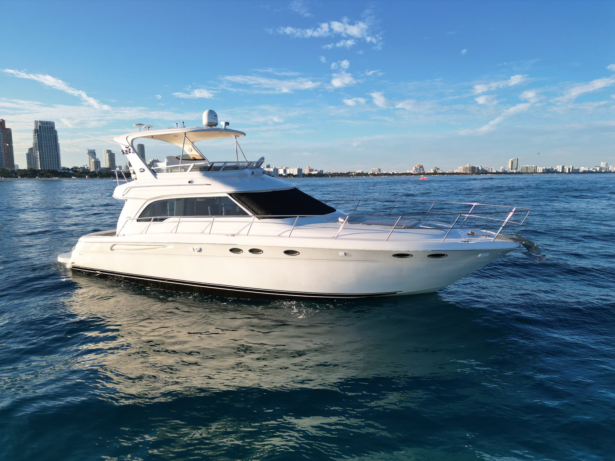 55FT Sea Ray Sedan Fly!