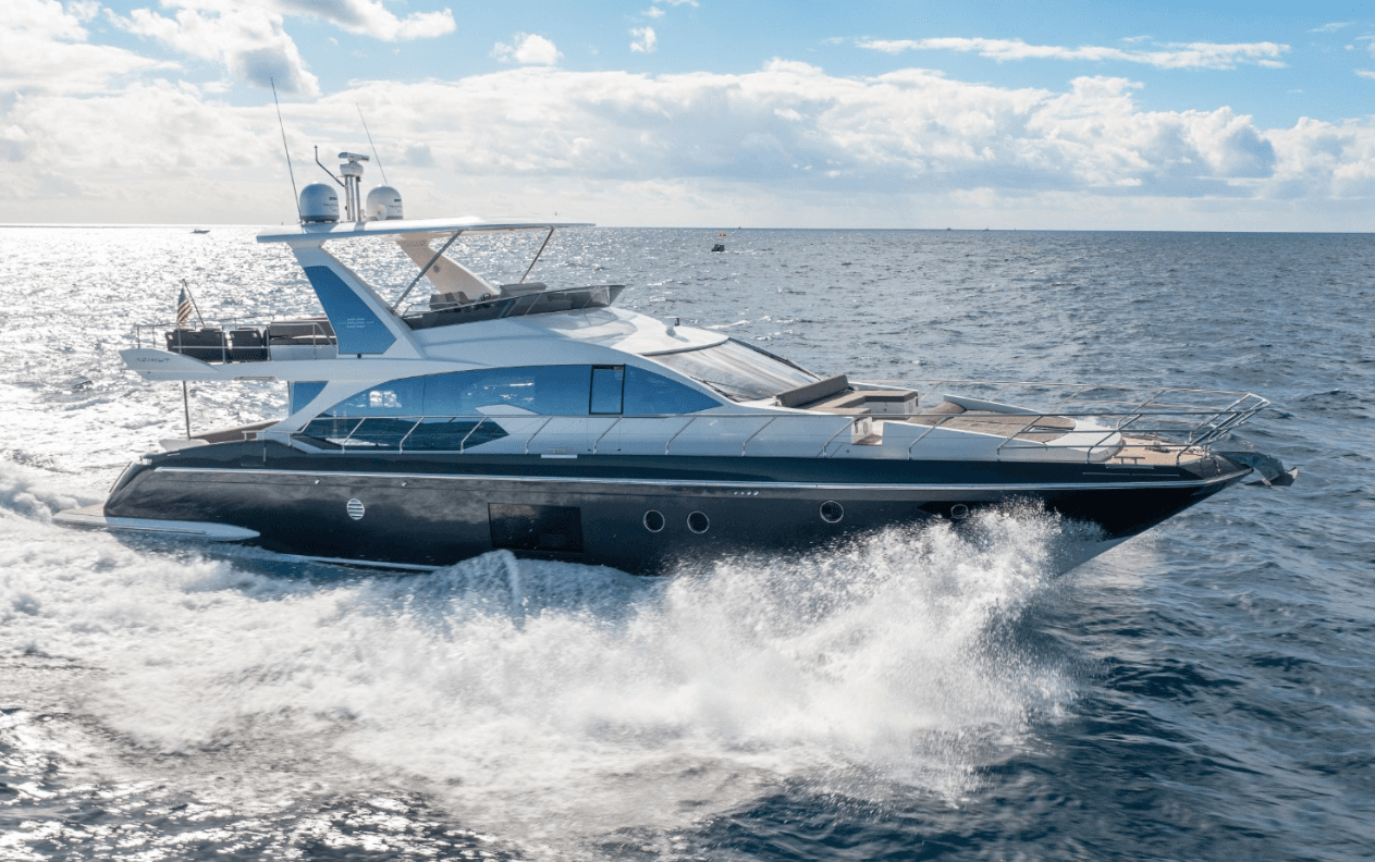 Luxury 70ft Azimut Flybridge Yacht