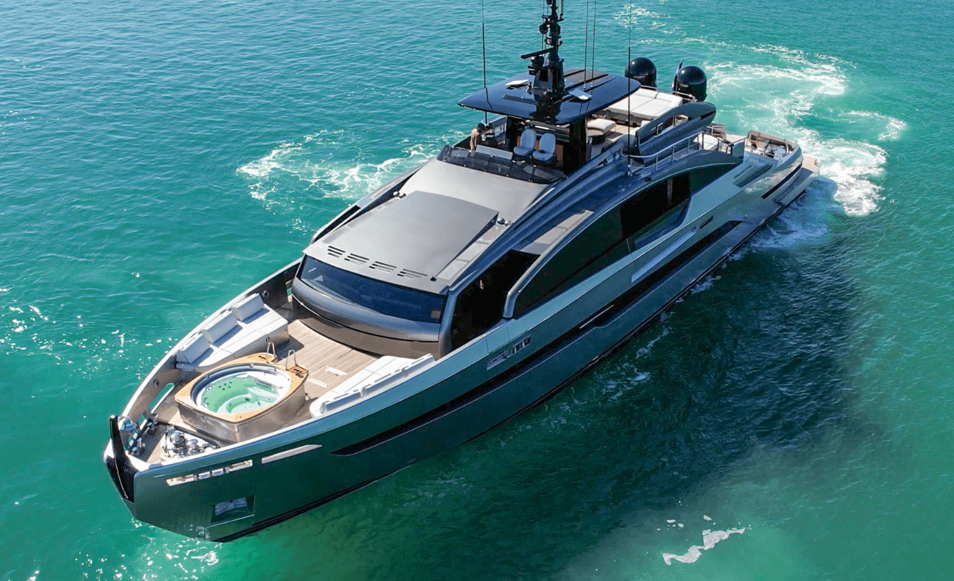 Check out our stunning 116FT Pershing GTX